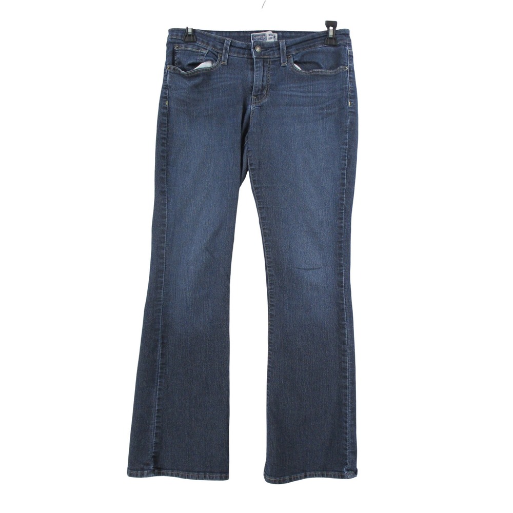Signature by Levi Strauss & Co Women Modern Bootcut Jeans Dark Wash Size 10M